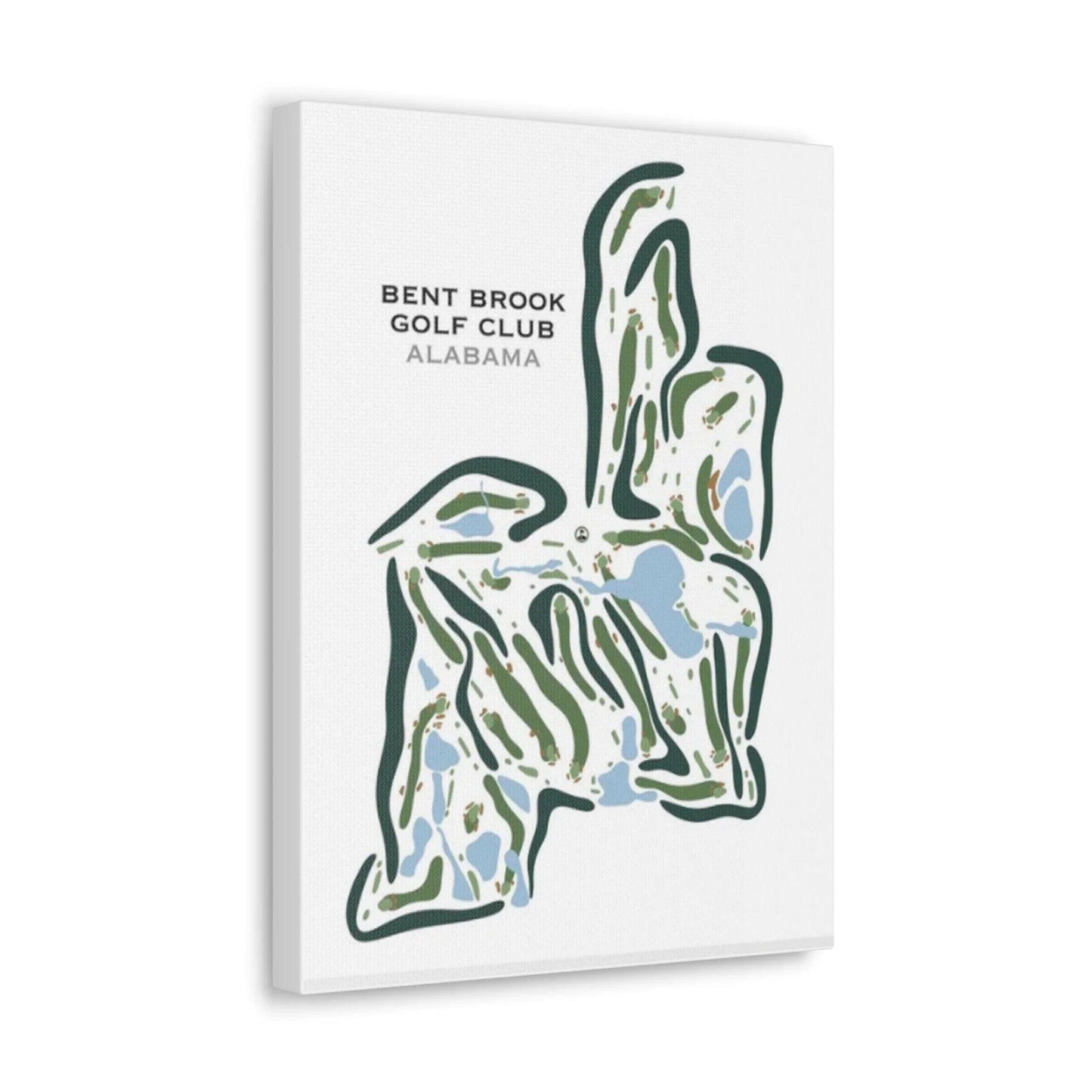 Bent Brook Golf Club, Alabama - Printed Golf Courses