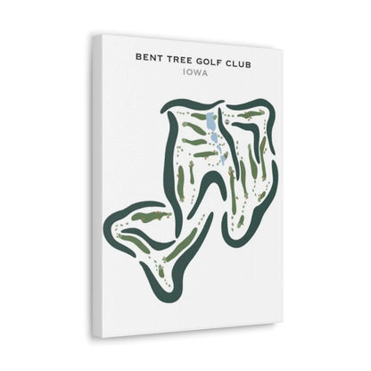 Bent Tree Golf Club, Iowa - Printed Golf Courses