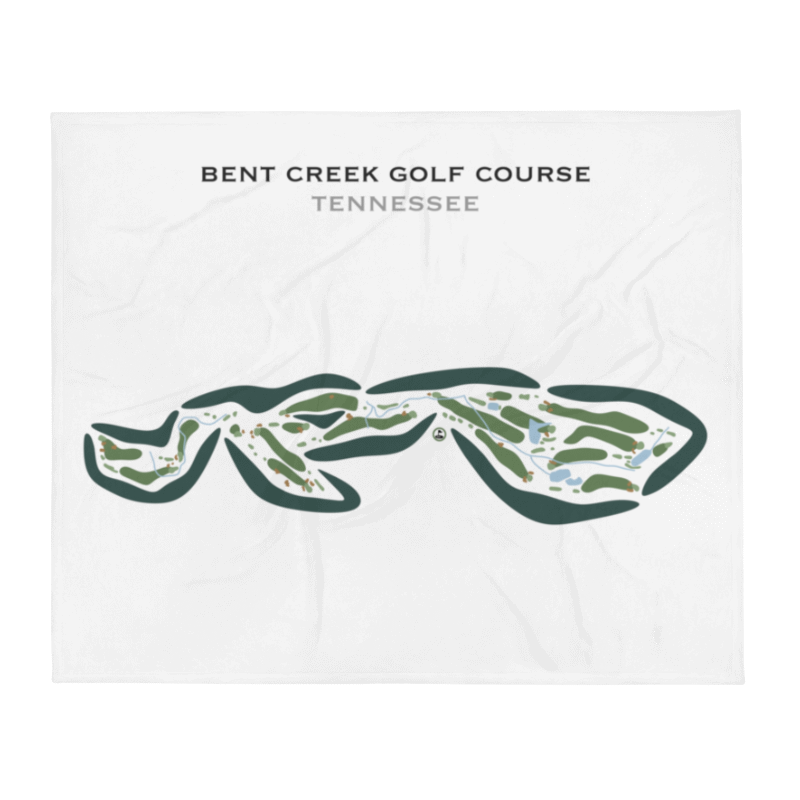 Bent Creek Golf Course, Tennessee - Printed Golf Courses
