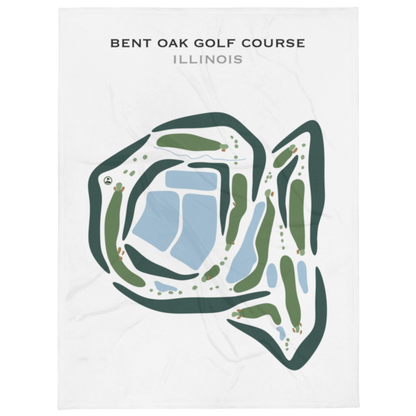 Bent Oak Golf Course, Illinois - Printed Golf Courses