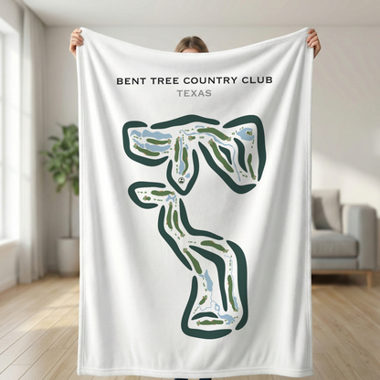 Bent Tree Country Club, Texas - Printed Golf Course