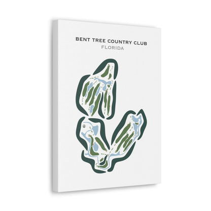 Bent Tree Country Club, Florida - Printed Golf Courses