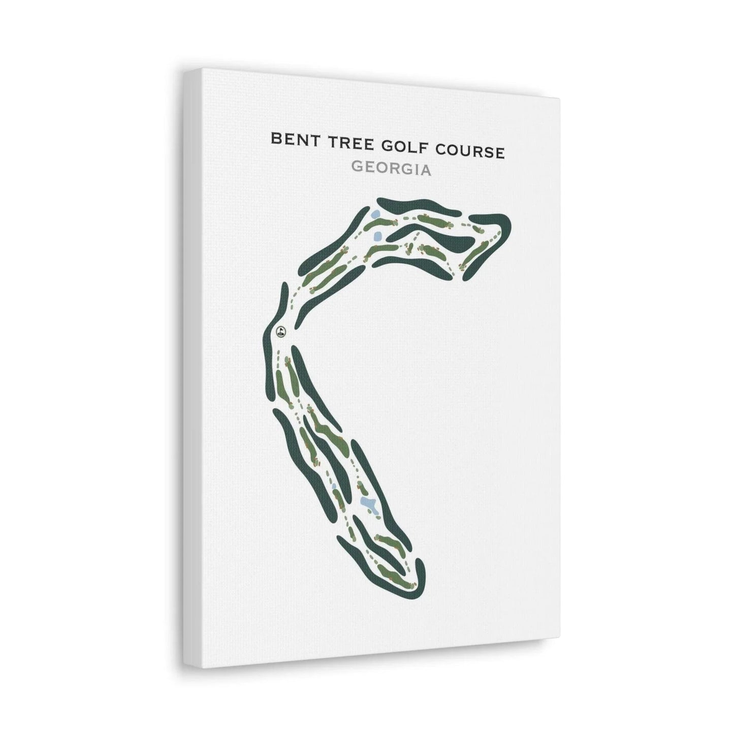 Bent Tree Golf Course, Georgia - Printed Golf Course
