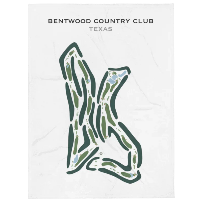 Bentwood Country Club, Texas - Printed Golf Courses