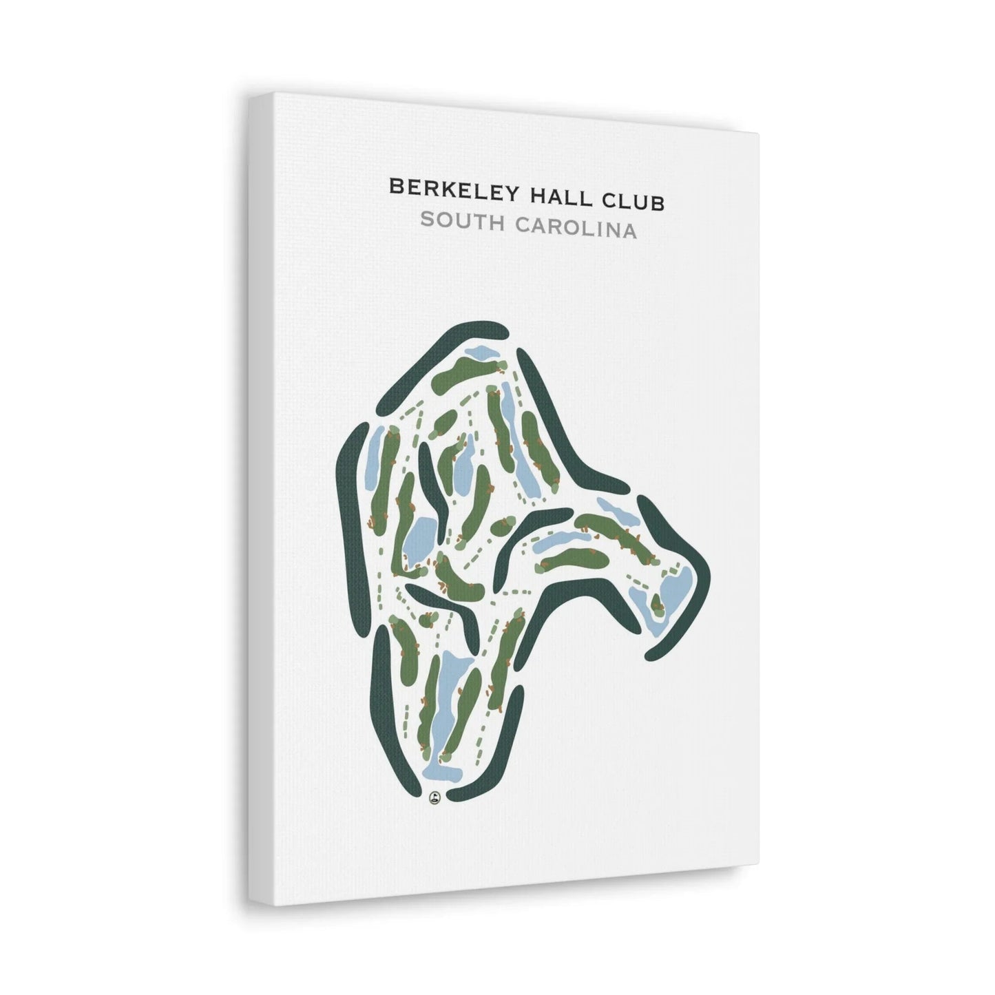 Berkeley Hall Club, South Carolina - Printed Golf Courses
