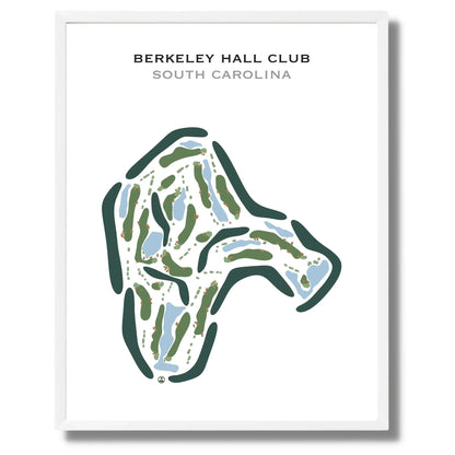 Berkeley Hall Club, South Carolina - Printed Golf Courses