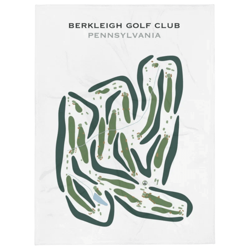 Berkleigh Golf Club, Pennsylvania - Printed Golf Courses