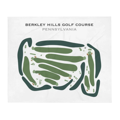 Berkley Hills Golf Course, Pennsylvania - Printed Golf Courses