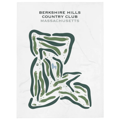 Berkshire Hills Country Club, Massachusetts - Printed Golf Courses