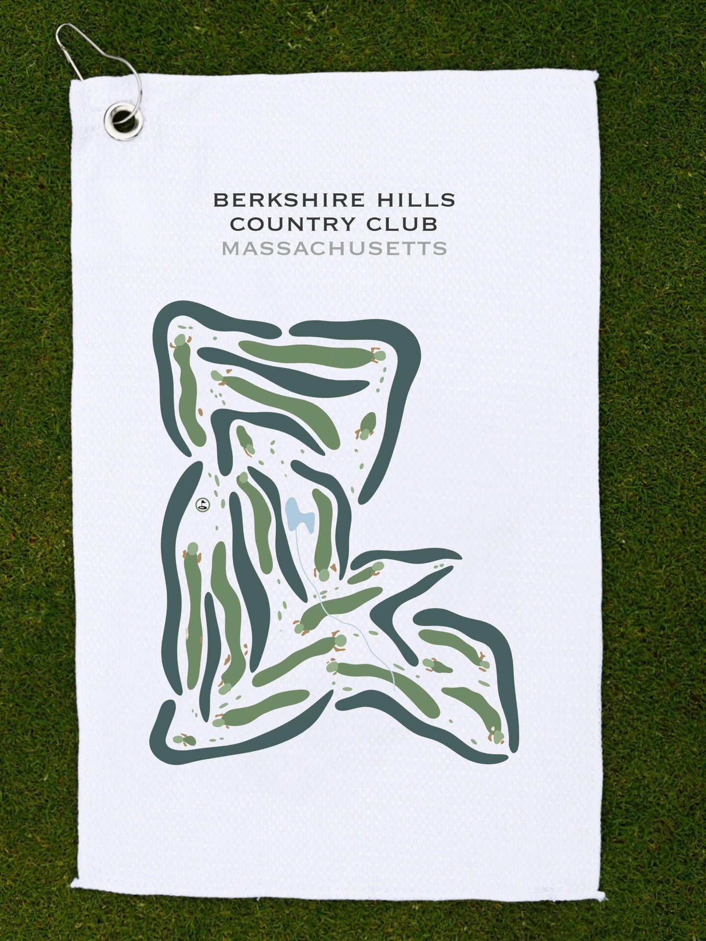 Berkshire Hills Country Club, Massachusetts - Printed Golf Courses