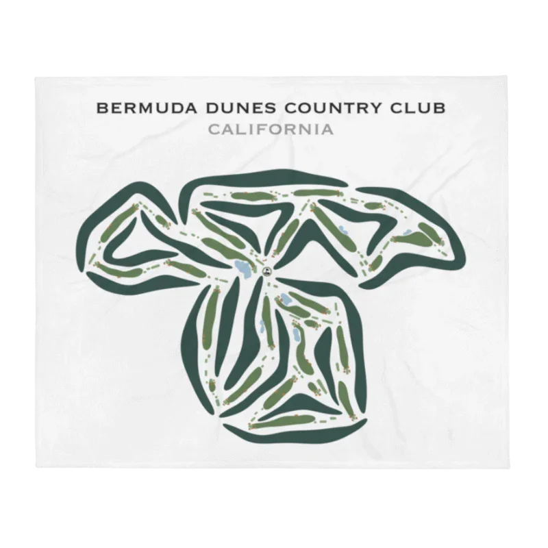 Bermuda Dunes Country Club, California - Printed Golf Courses