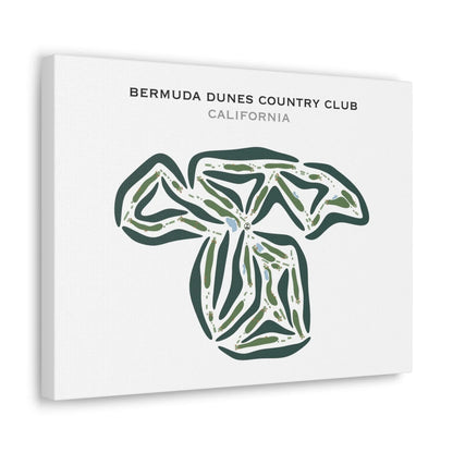 Bermuda Dunes Country Club, California - Printed Golf Courses