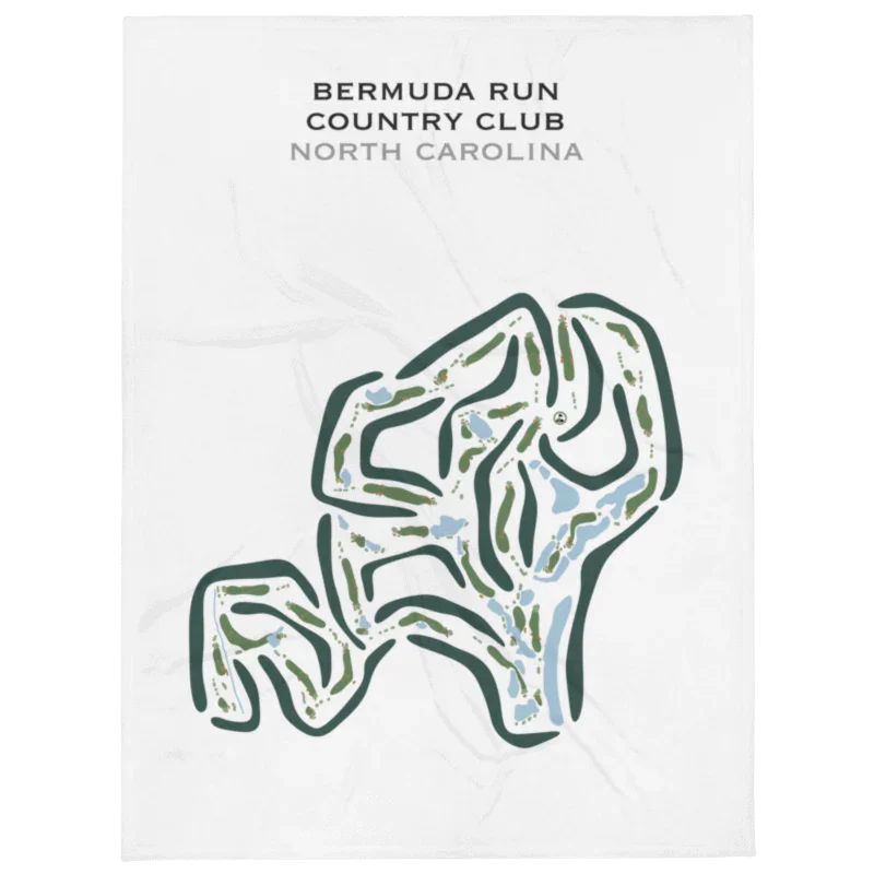 Bermuda Run Country Club, North Carolina - Printed Golf Courses
