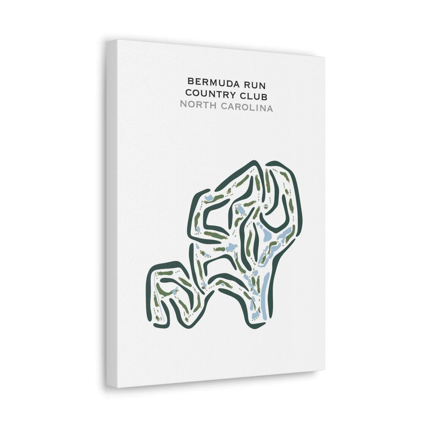 Bermuda Run Country Club, North Carolina - Printed Golf Courses