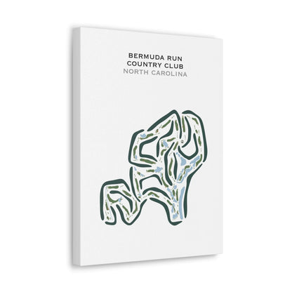 Bermuda Run Country Club, North Carolina - Printed Golf Courses