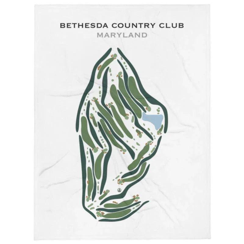 Bethesda Country Club, Maryland - Printed Golf Courses