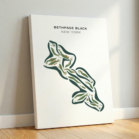 Bethpage Black, New York - Printed Golf Courses