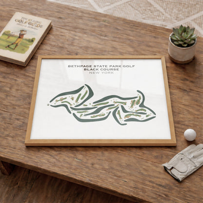 Bethpage State Park Golf, Black Course, New York - Printed Golf Courses