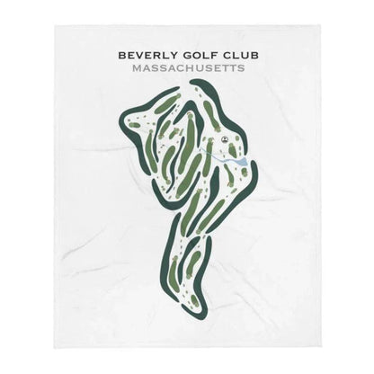 Beverly Golf Club, Massachusetts - Printed Golf Courses