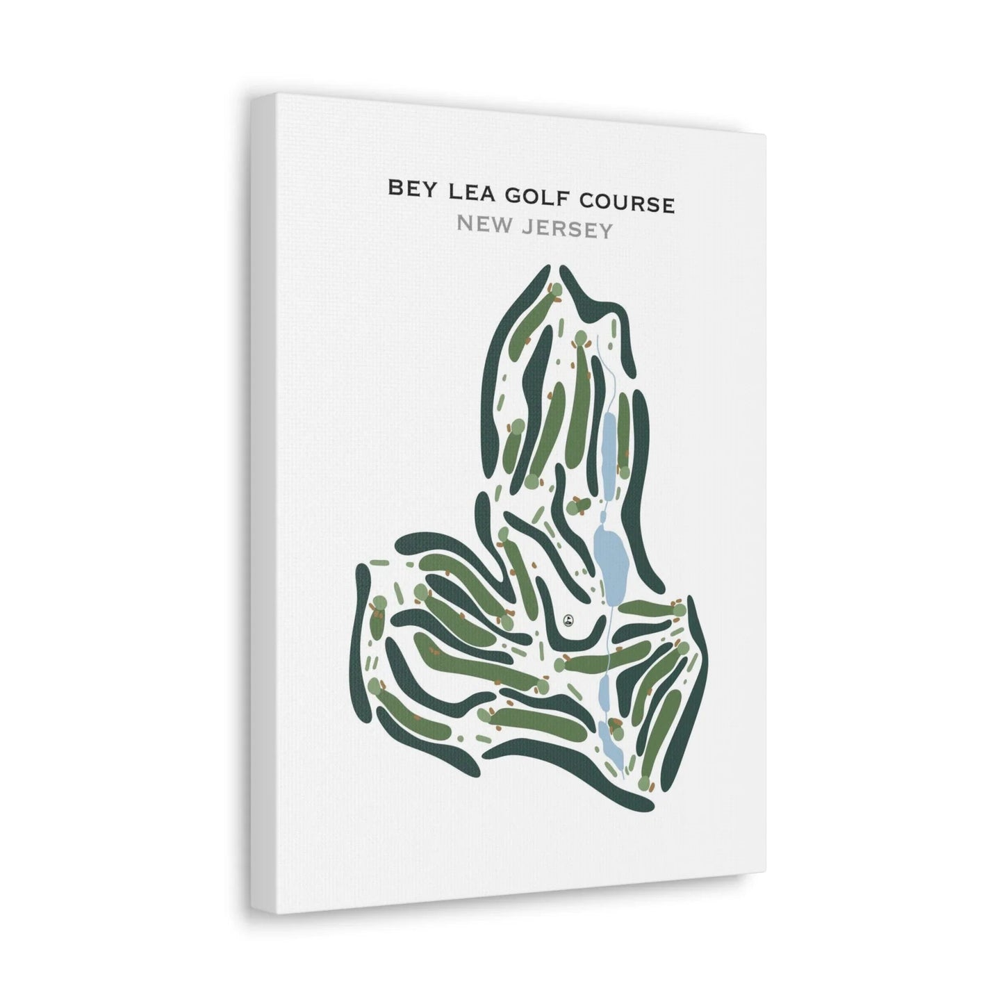 Bey Lea Golf Course, New Jersey - Printed Golf Course