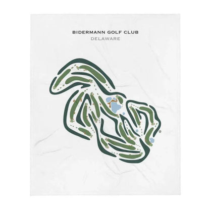 Bidermann Golf Club, Delaware - Printed Golf Courses