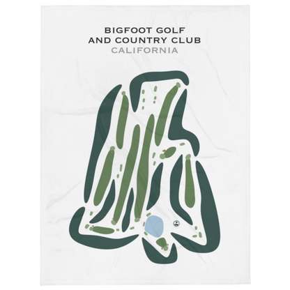 Bigfoot Golf & Country Club, California - Printed Golf Courses