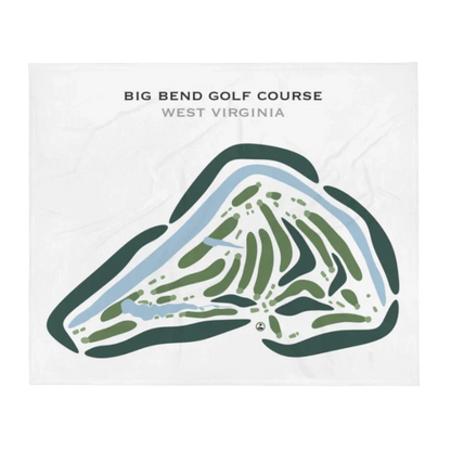 Big Bend Golf Course, West Virginia - Printed Golf Courses