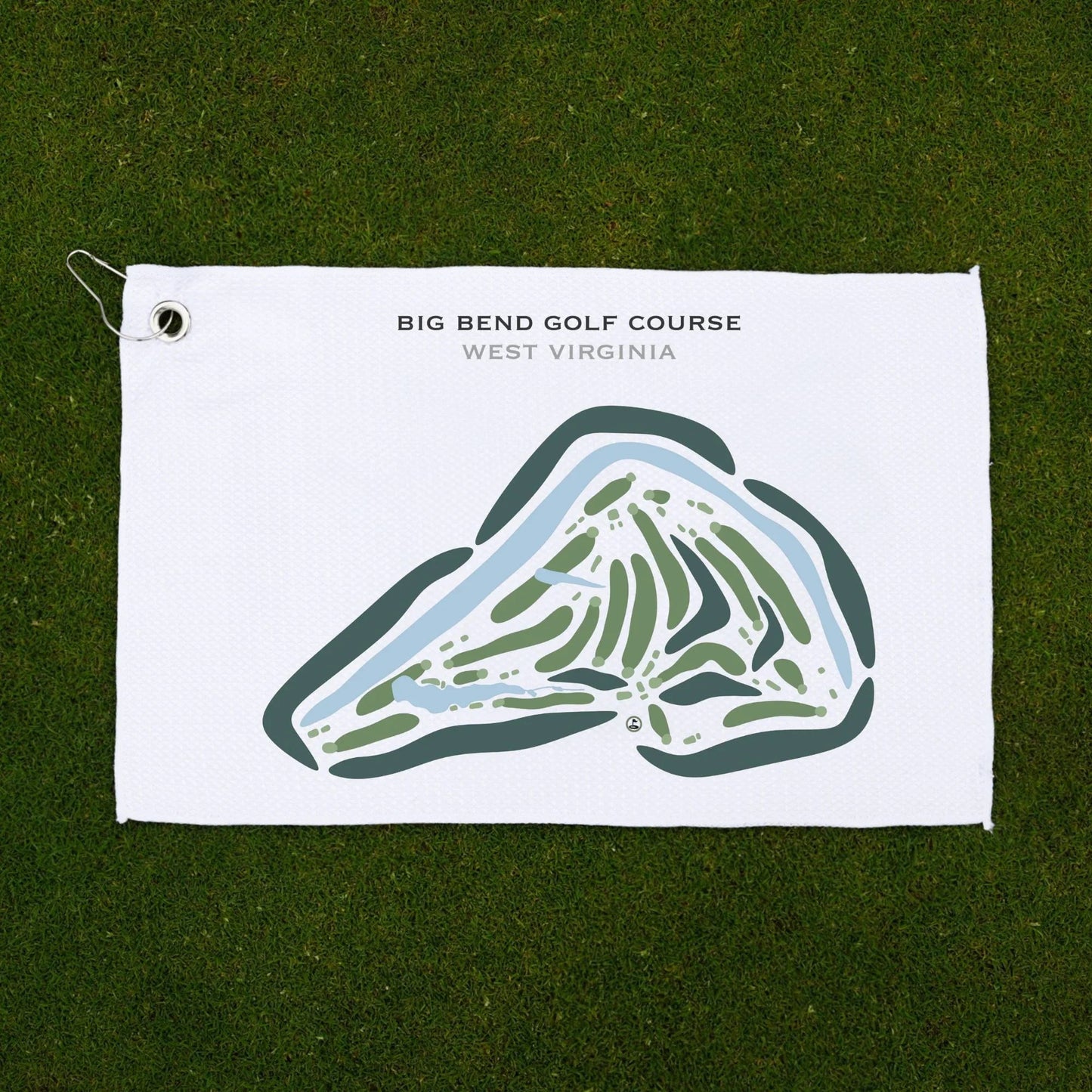 Big Bend Golf Course, West Virginia - Printed Golf Courses