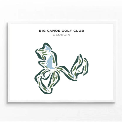 Big Canoe Golf Club, Georgia - Printed Golf Courses