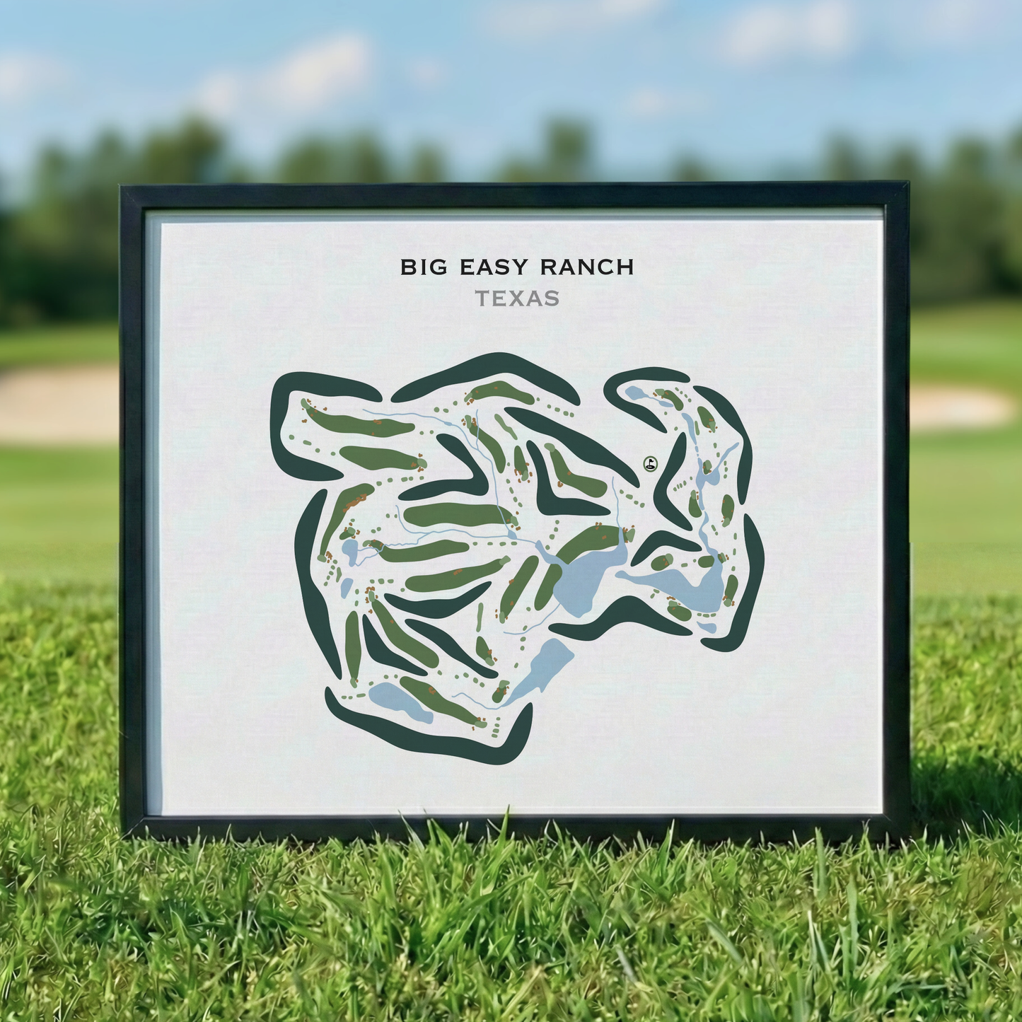 Big Easy Ranch, Texas - Printed Golf Courses