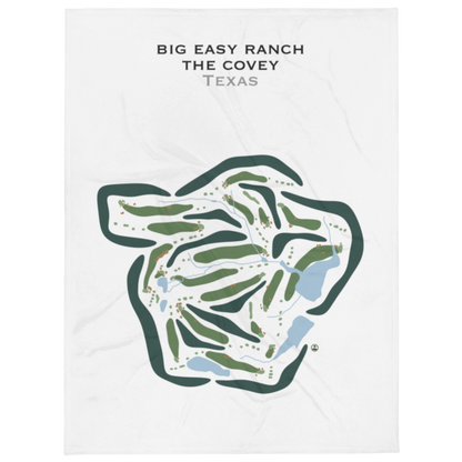 Big Easy Ranch - The Covey, Texas - Printed Golf Courses