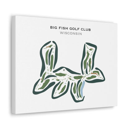 Big Fish Golf Club, Wisconsin - Printed Golf Courses