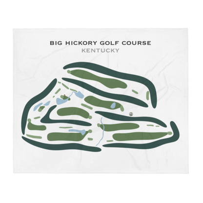 Big Hickory Golf Course, Kentucky - Printed Golf Courses