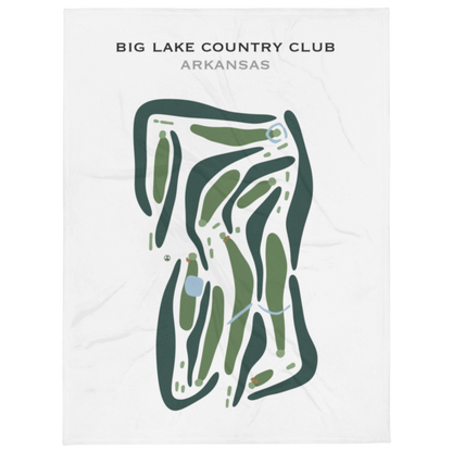 Big Lake Country Club, Arkansas - Printed Golf Courses