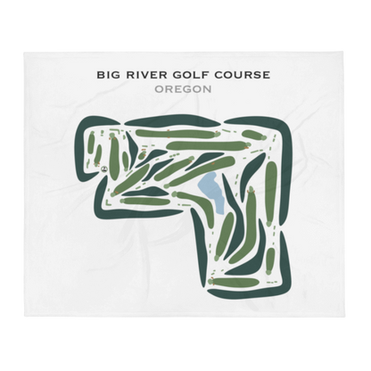 Big River Golf Course, Oregon - Printed Golf Courses