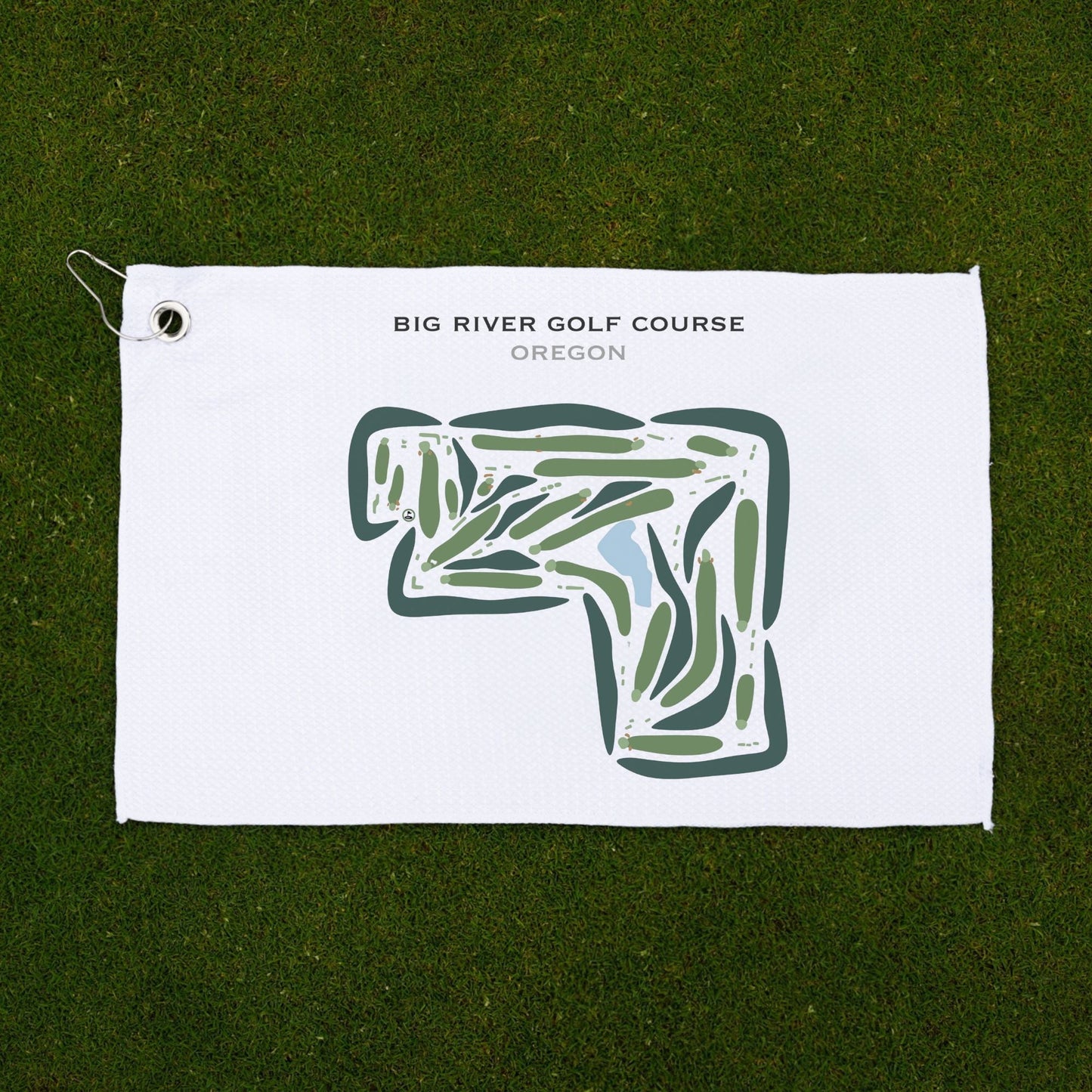 Big River Golf Course, Oregon - Printed Golf Courses