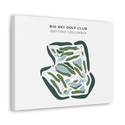 Big Sky Golf Club, British Columbia - Printed Golf Courses