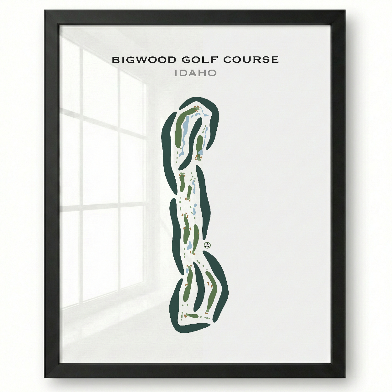 Bigwood Golf Course, Idaho - Printed Golf Courses