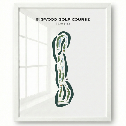 Bigwood Golf Course, Idaho - Printed Golf Courses
