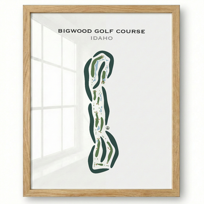 Bigwood Golf Course, Idaho - Printed Golf Courses