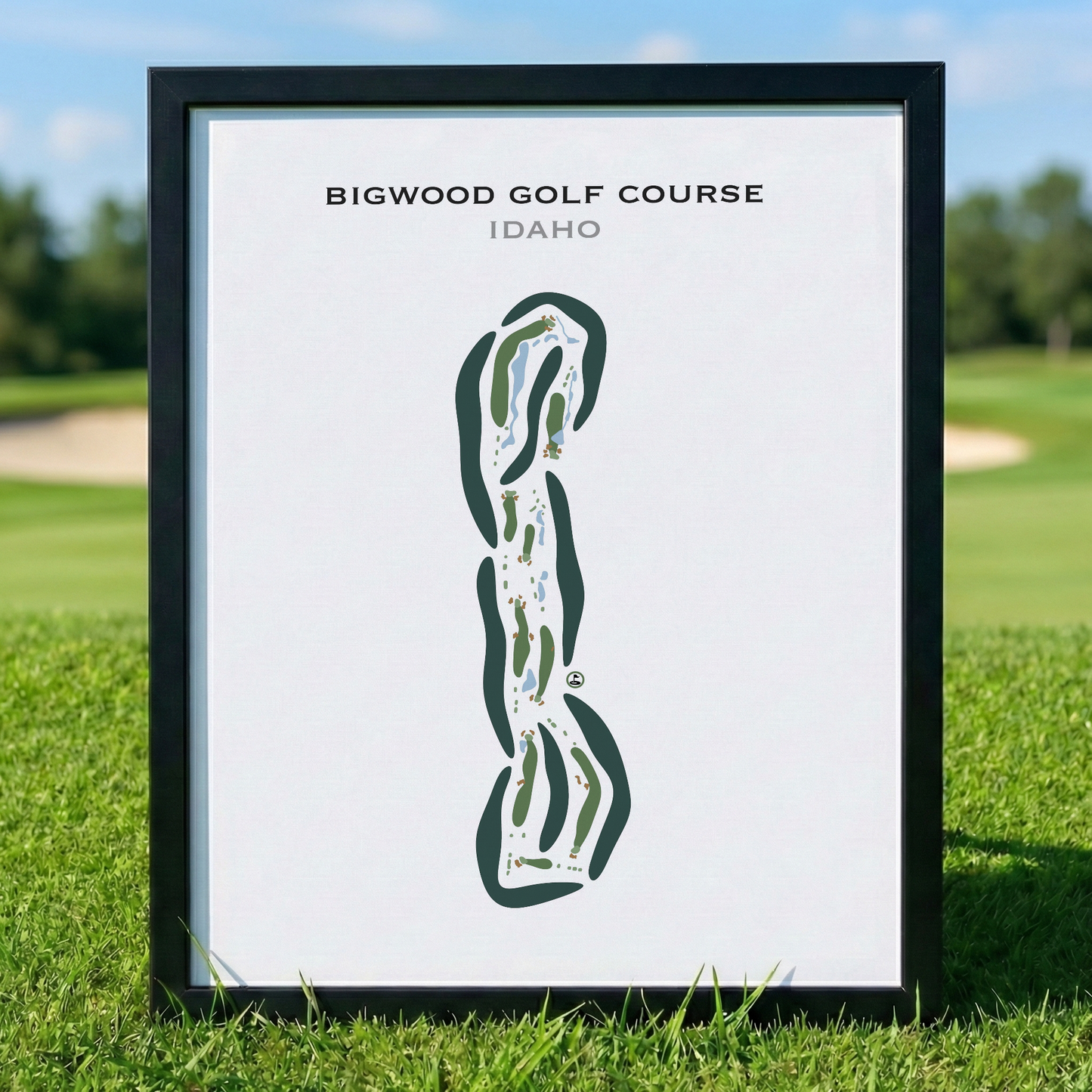 Bigwood Golf Course, Idaho - Printed Golf Courses