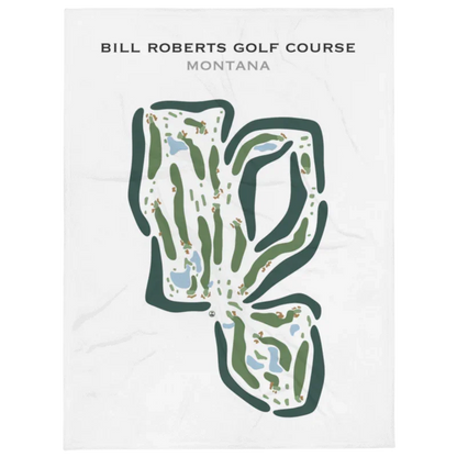 Bill Roberts Golf Course, Montana - Printed Golf Courses