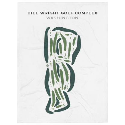 Bill Wright Golf Complex, Washington - Printed Golf Courses