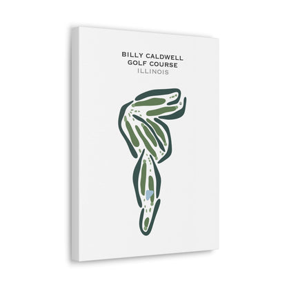 Billy Caldwell Golf Course, Illinois - Printed Golf Courses