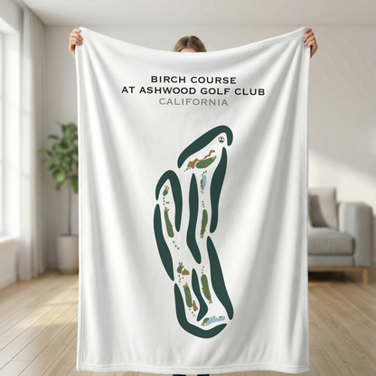 Birch Course at Ashwood Golf Club, California - Printed Golf Courses
