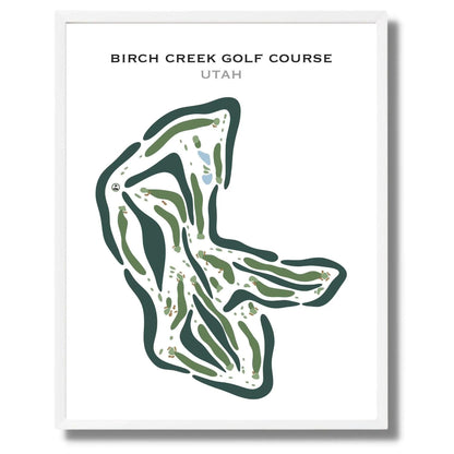 Birch Creek Golf Course, Smithfield Utah - Printed Golf Courses