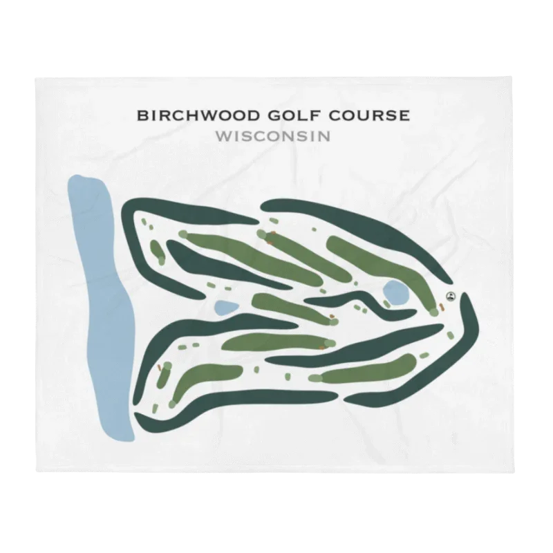 Birchwood Golf Course, Wisconsin - Printed Golf Courses