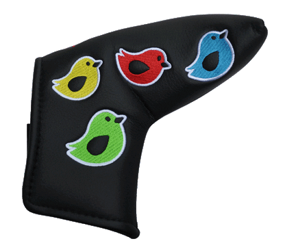 Birdie Hunting Embroidered Putter Cover - Blade by ReadyGOLF