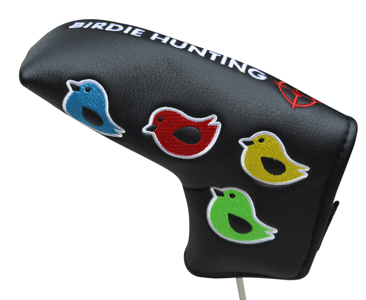 Birdie Hunting Embroidered Putter Cover - Blade by ReadyGOLF