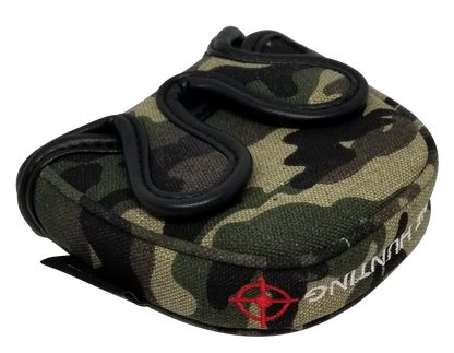Birdie Hunting Camo Embroidered Putter Cover by ReadyGOLF - Mallet